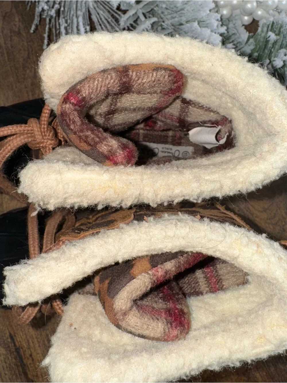 Jessica Carlyle Brown cheetah Leopard Print Duck Boots Toddler Size 13